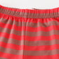 Platinum Red stripe ruffle pants