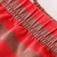 Platinum Red stripe ruffle pants