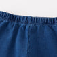 Platinum Indigo ruffle girl  pants