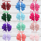 4" Classic ribbon hair bow alligator clip