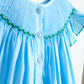 Blue fairy hand smocked dress