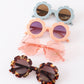 retro round sunglasses UV400 -toddler & kids