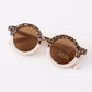 retro round sunglasses UV400 -toddler & kids