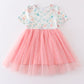 Easter sequin tulle dress