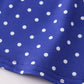 Blue patriotic flag applique dot dress