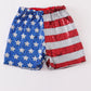 Patriotic sequin woman shorts