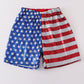 Patriotic sequin girl shorts