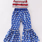 Patriotic sequin girl set