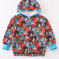 Blue character boy hoodie