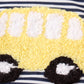 Navy bus french knot boy set