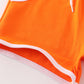 Orange boy shorts