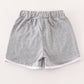 Grey boy shorts