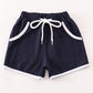 Navy boy shorts