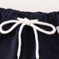 Navy boy shorts