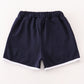 Navy boy shorts