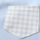 Blue gingham boy pants set