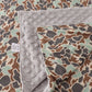 Camouflage antler embroidery blanket (57*63 inch)