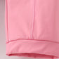 Pink active sporty gymnastic girl overall