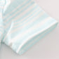 Blue stripe ruffle boy pants set