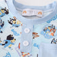 Blue character boy pants set