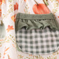 Green pumpkin ruffle baby set