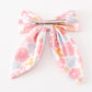 Pink character print hair sailor bow