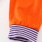 Purple stripe GO TIGERS embroidery boy set