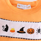 Halloween embroidery boy set