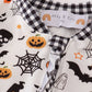 Halloween zip girl romper