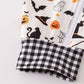 Halloween zip boy romper