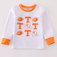 Orange tennessee football boy top