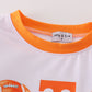 Orange tennessee football boy top