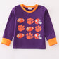 Clemson football print boy top