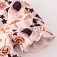 Happy halloween girl pants set