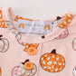 Pink pumpkin baby girl set