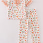 Clemson football baby girl pajamas set