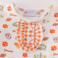 Clemson football baby girl pajamas set