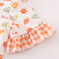 Clemson football baby girl pajamas set