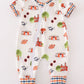 Auburn football tiger boy romper