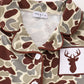 Camouflage antler embroidery girl pajamas set