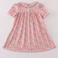 Floral Delight Peter Pan Collar girl dress