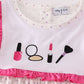 Rose makeup embroidery girl set