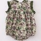 Camouflage print ruffle bubble