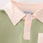 Sage stripe boy set