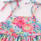 Tropical Bloom print girl set