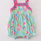 Green Island Breeze embroidery girl bubble