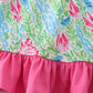 Green Island Breeze embroidery girl dress