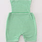 Green stripe lucky charm french knot boy jonjon