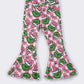 Pink christmas grinch bell denim jeans