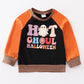 Halloween "HOT GHOUL" boy top